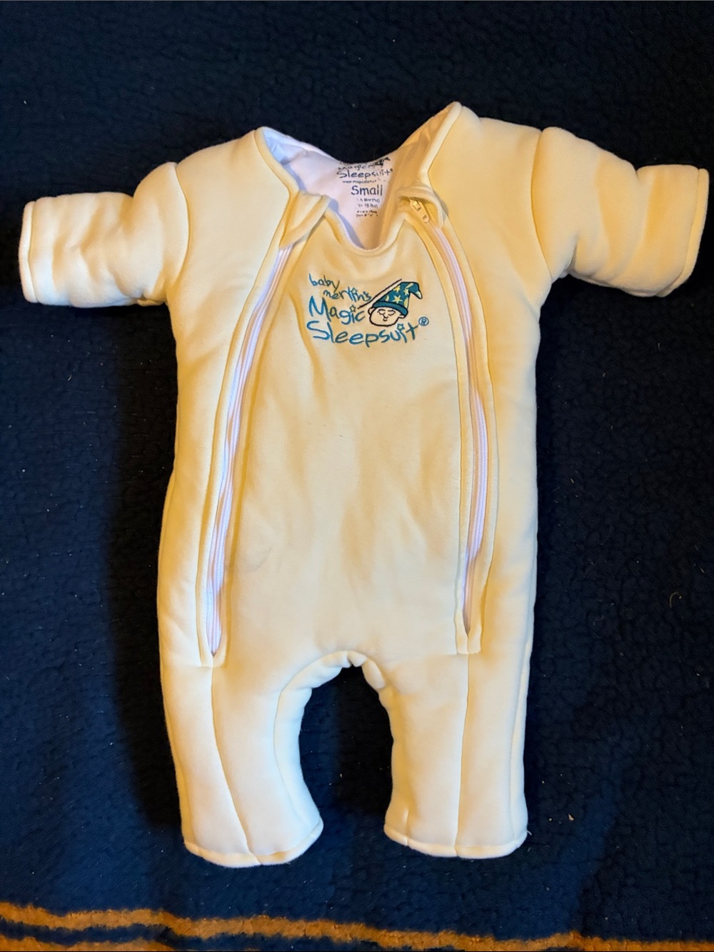 Magic Sleepsuit Baby Yellow Sleep Sack with Dual Zippers